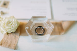 Custom Acrylic Wedding Ring Box Ideas