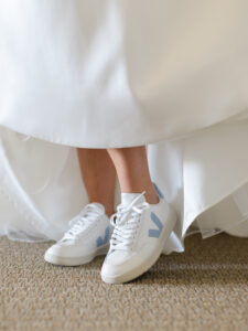 Something Blue Trend | Comfortable Wedding Sneakers Ideas