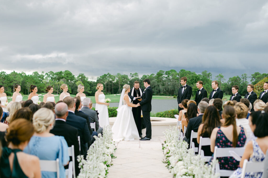 Outdoor Golf Course Wedding Ceremony | Sarasota Venue The Concession Golf Club