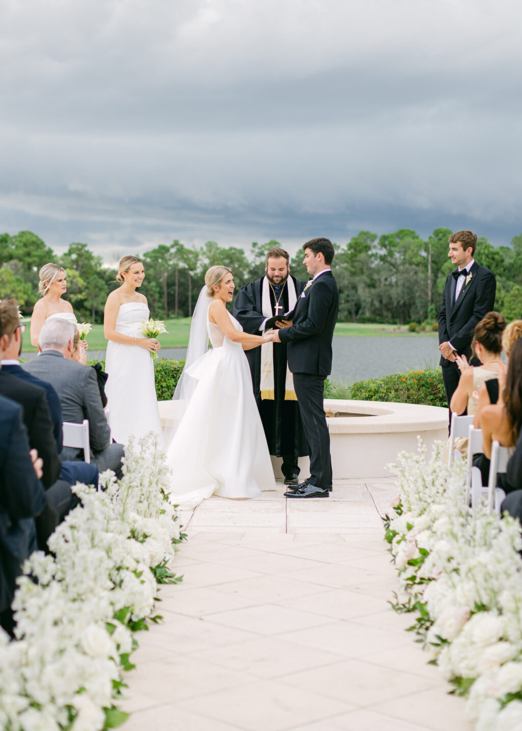 Outdoor Golf Course Wedding Ceremony | Sarasota Venue The Concession Golf Club