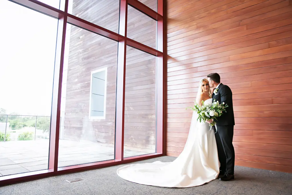 Bride and Groom Before Wedding Ceremony | Tampa Bay Photographer Limelight Photography