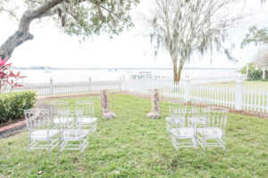 Waterfront Pastel Elopement Small Wedding Ceremony Inspiration | Sarasota Planner MDP Events | Venue Palmetto Bed and Breakfast