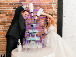 Champagne Tower Wedding Reception Tradition Ideas