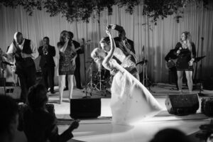 Live Entertainment for Wedding Reception Inspiration | Bride and Groom First Dance
