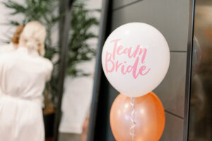 Team Bride Wedding Bach Party Balloon Decor Ideas