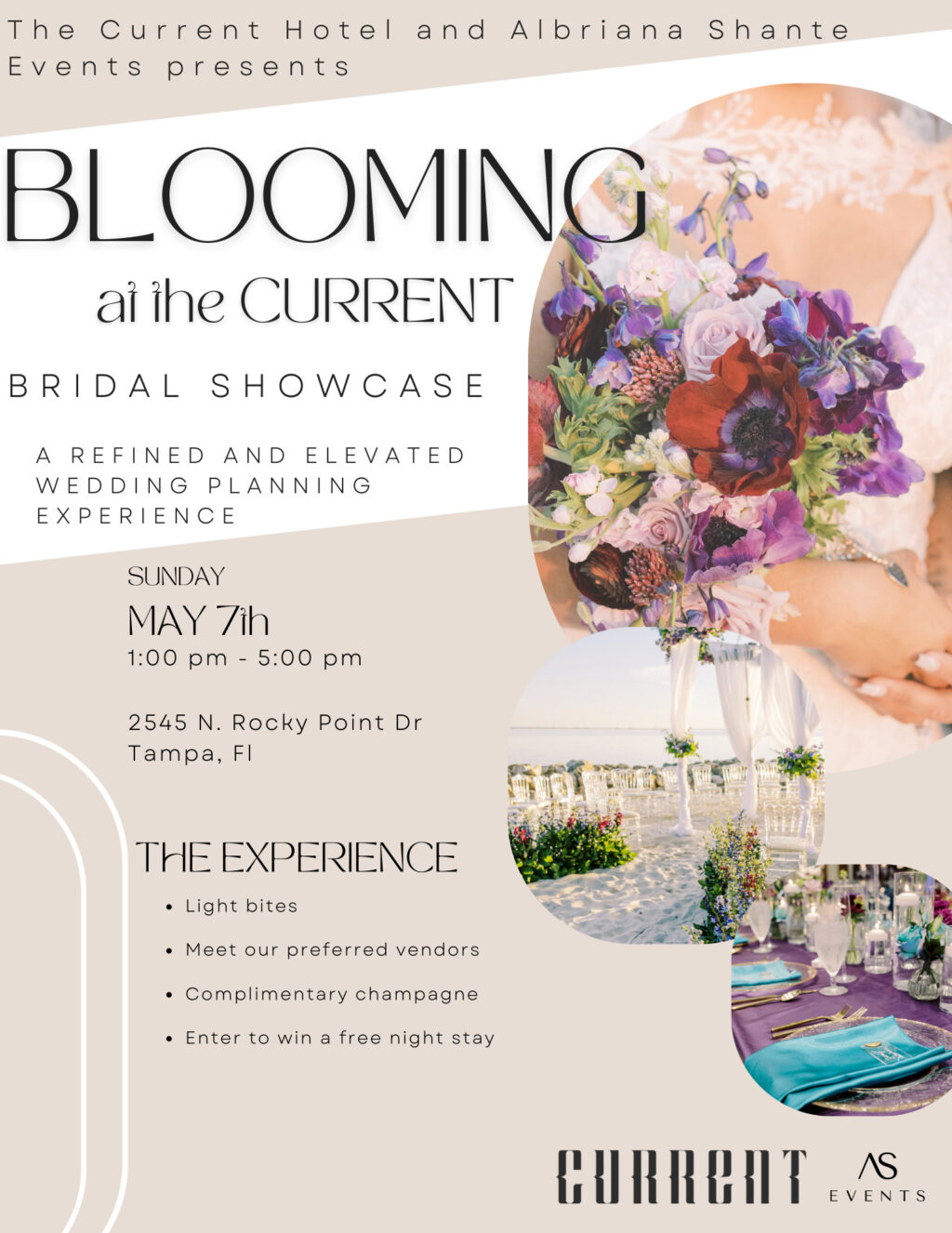 Blooming Flyer Bridal Shower