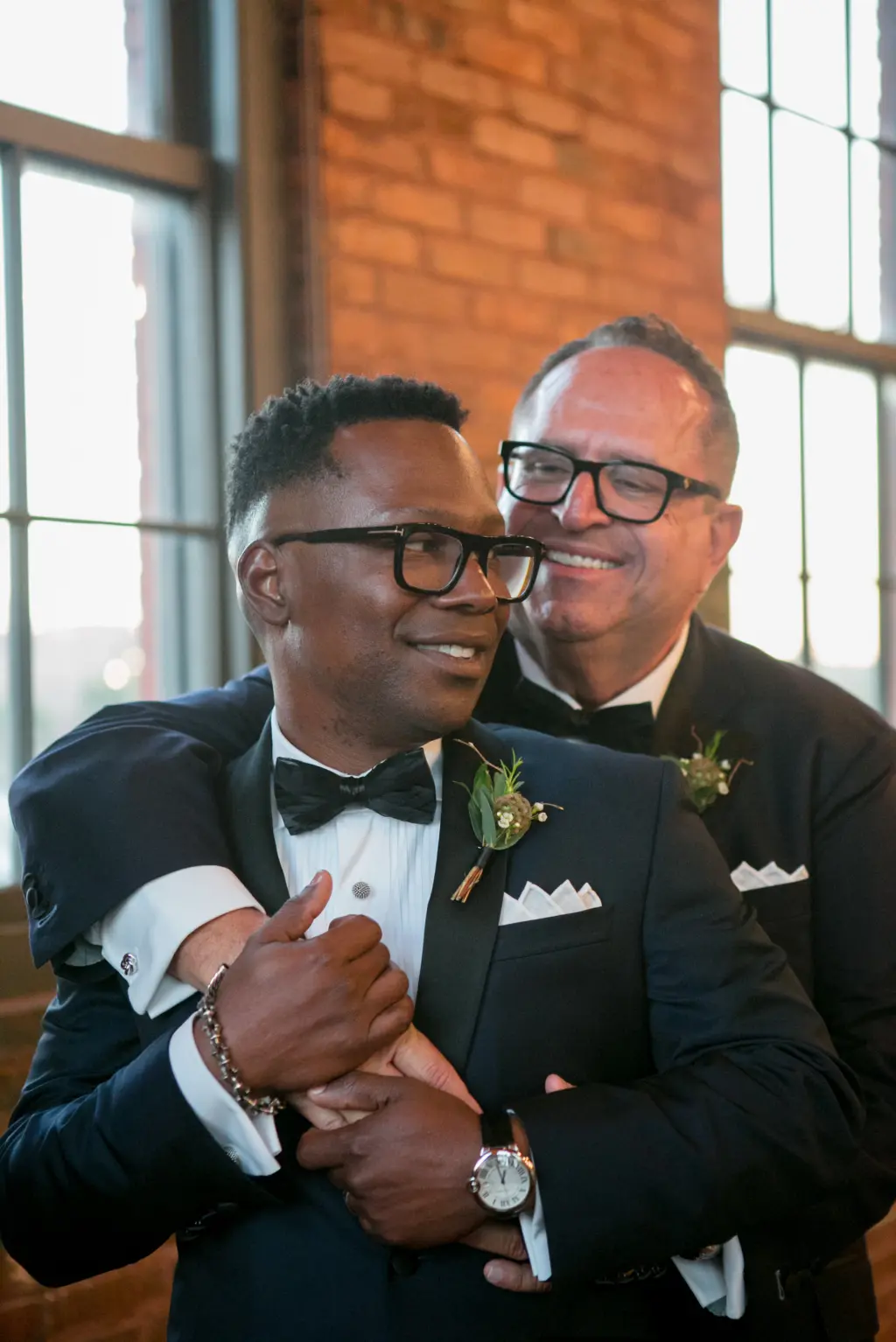 Groom and Groom Just Married Gay Wedding Portrait | Tampa Bay Photographer Carrie Wildes Photography