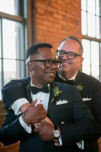 Groom and Groom Just Married Gay Wedding Portrait | Tampa Bay Photographer Carrie Wildes Photography