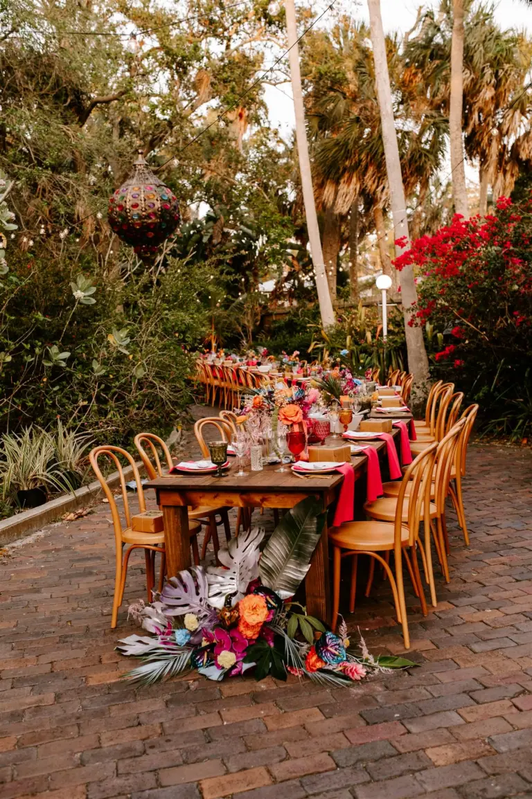 Whimsical, Tropical St. Petersburg Wedding Sacred Lands Preservation