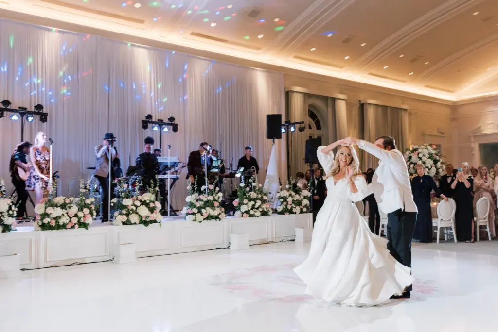 Bride and Groom First Dance | Cold Spark Machine | Live Band Wedding Reception Entertainment