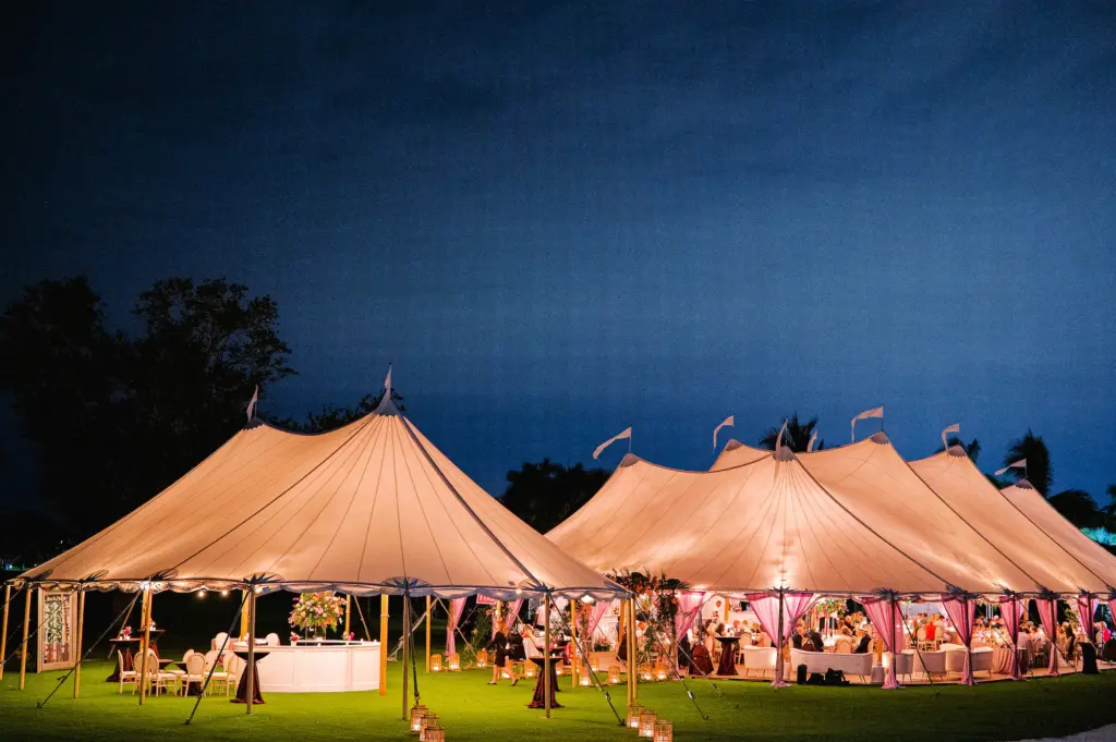 Tented Wedding Reception Inspiration | Sarasota Venue The Resort at Longboat Key Club
