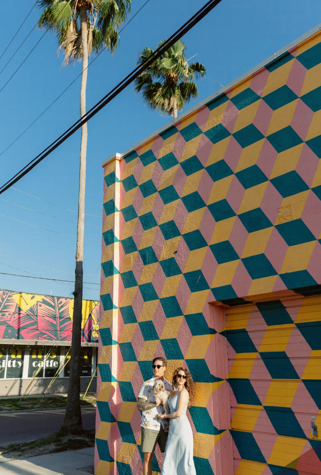 St Pete Murals Engagement Session Location Ideas | Tampa Bay Wedding Dewitt for Love Photography