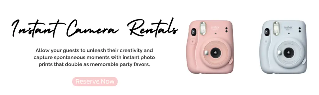 Instant Camera Rentals Banner1