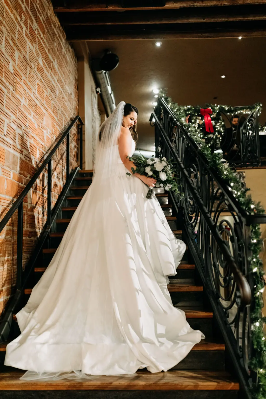 Justin Alexander Wedding Dress Ballgown | Photographer Amber McWhorter Photography | Downtown St Pete Venue NOVA 535