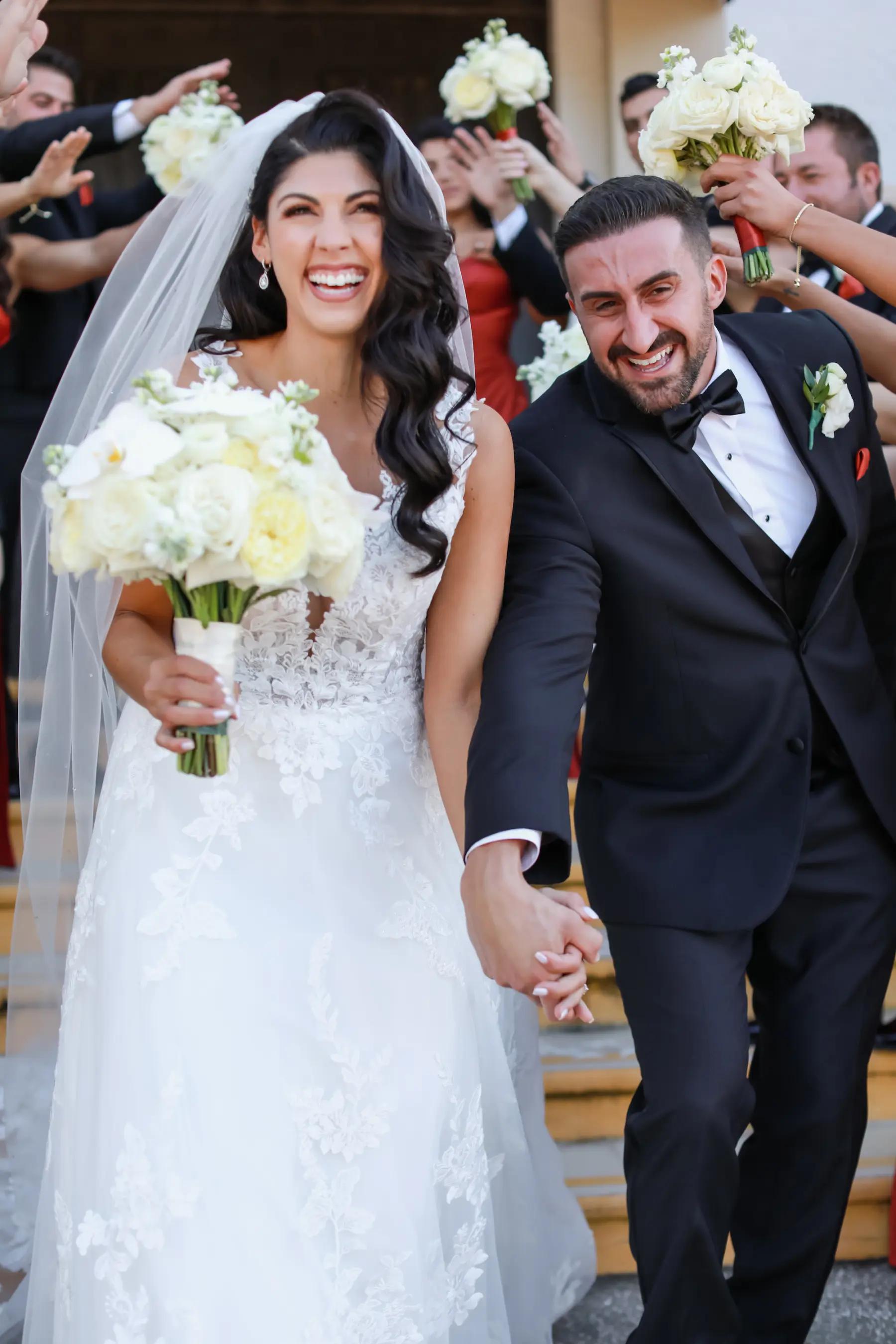 Bride and Groom Just Married Wedding Portrait | Tampa Bay Photographer Lifelong Photography Studio