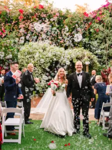 Bride and Groom Wedding Ceremony Bubble Exit Inspiration | Tampa Bay Planner Wilder Mind Events