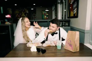 Taco Bell Wedding Reception After Party Portrait Inspiration