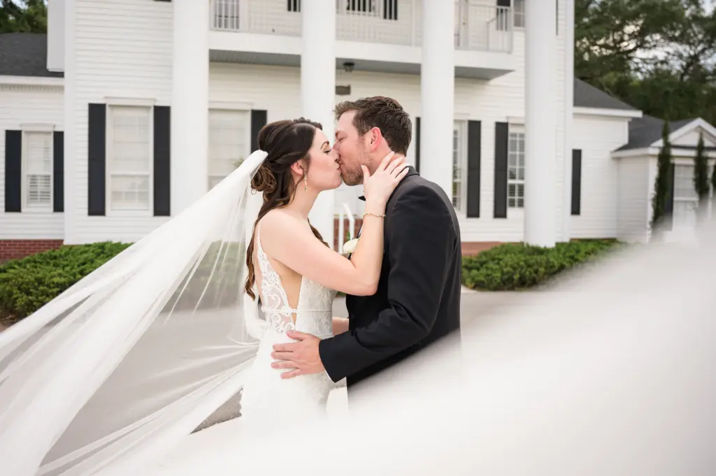 Intimate Bride and Groom Wedding Portrait | Tampa Bay Hair and Makeup Artist Adore Bridal