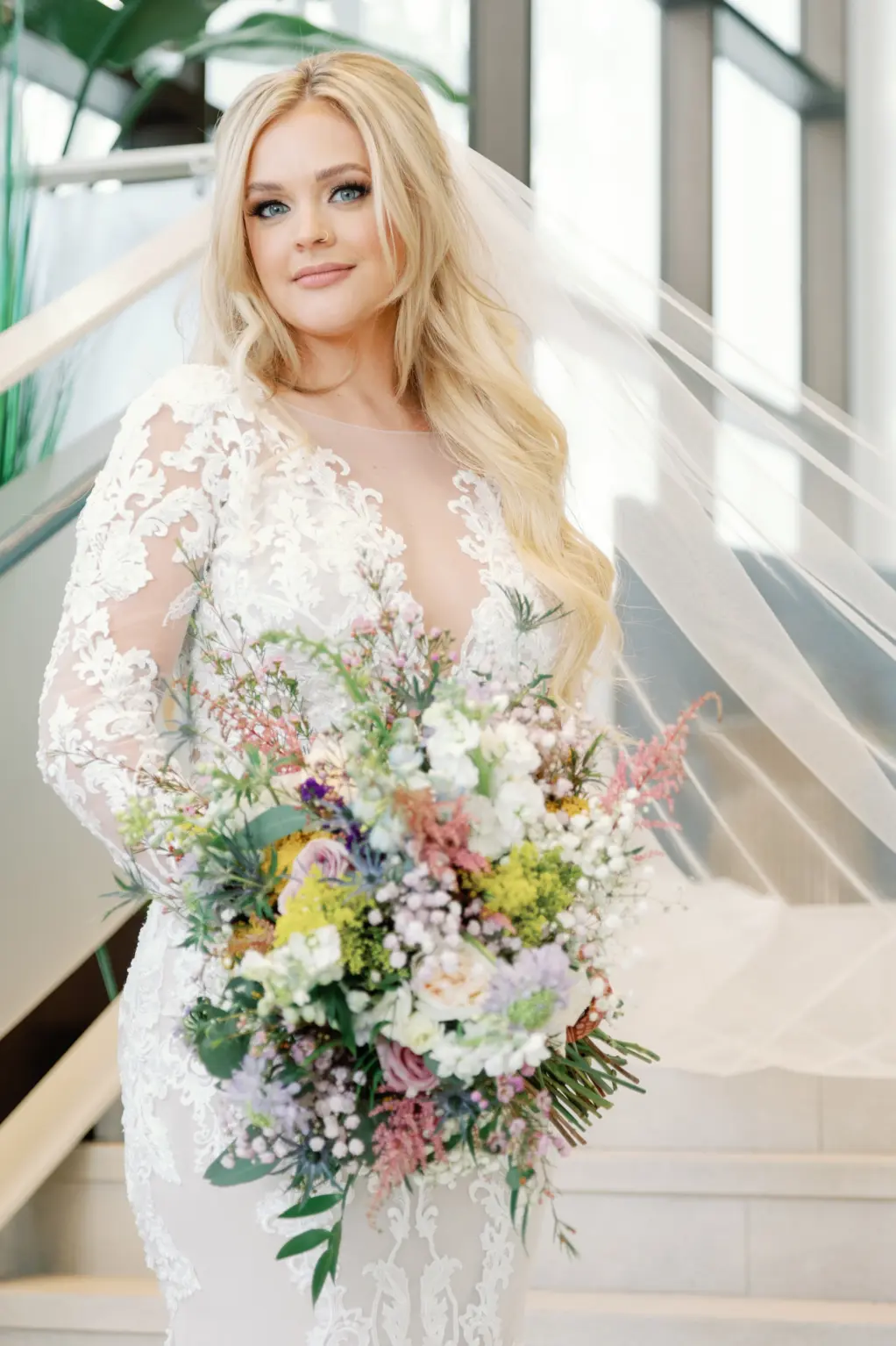 Elegant Bridal Wedding Hair and Makeup Ideas