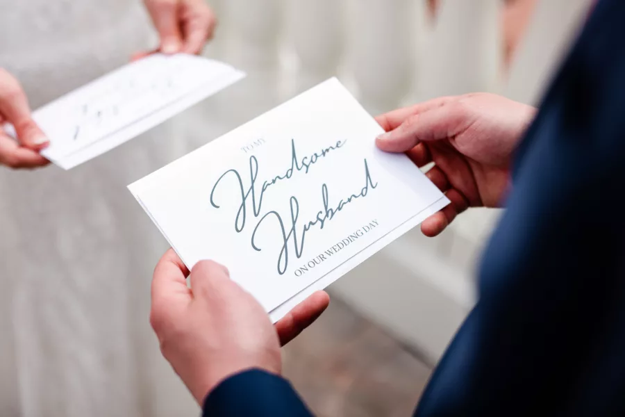 To My Handsome Husband Wedding Day Letter Inspiration