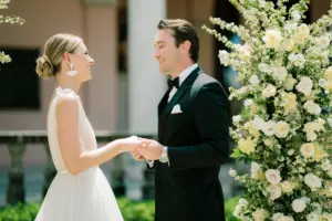 Bride and Groom Private Wedding Vow Exchange Inspiration | Sarasota Photographer Amber Yonker Photography