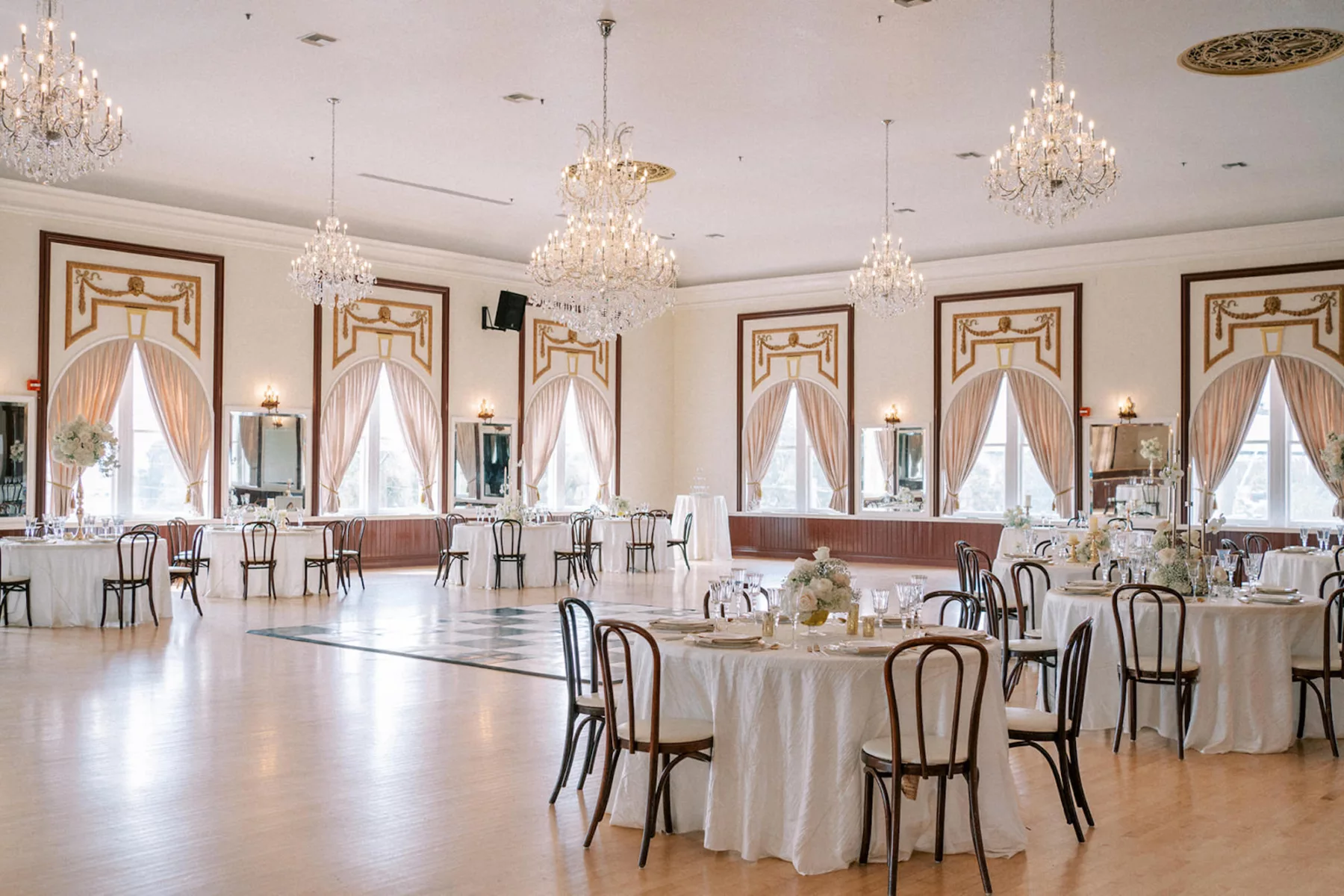 Classic, White Ybor City Wedding Inspiration | Centro Asturiano