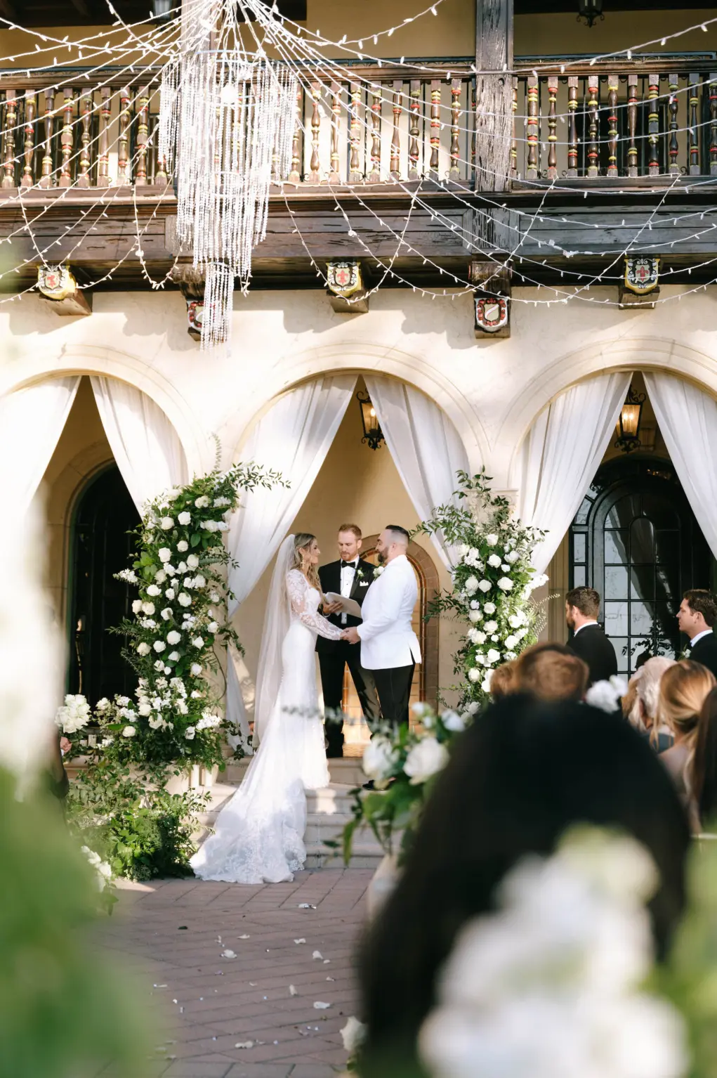 22Italian Inspired Gold and Green Wedding Inspiration