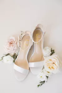 White Open Toe Lulus Wedding Shoe Ideas
