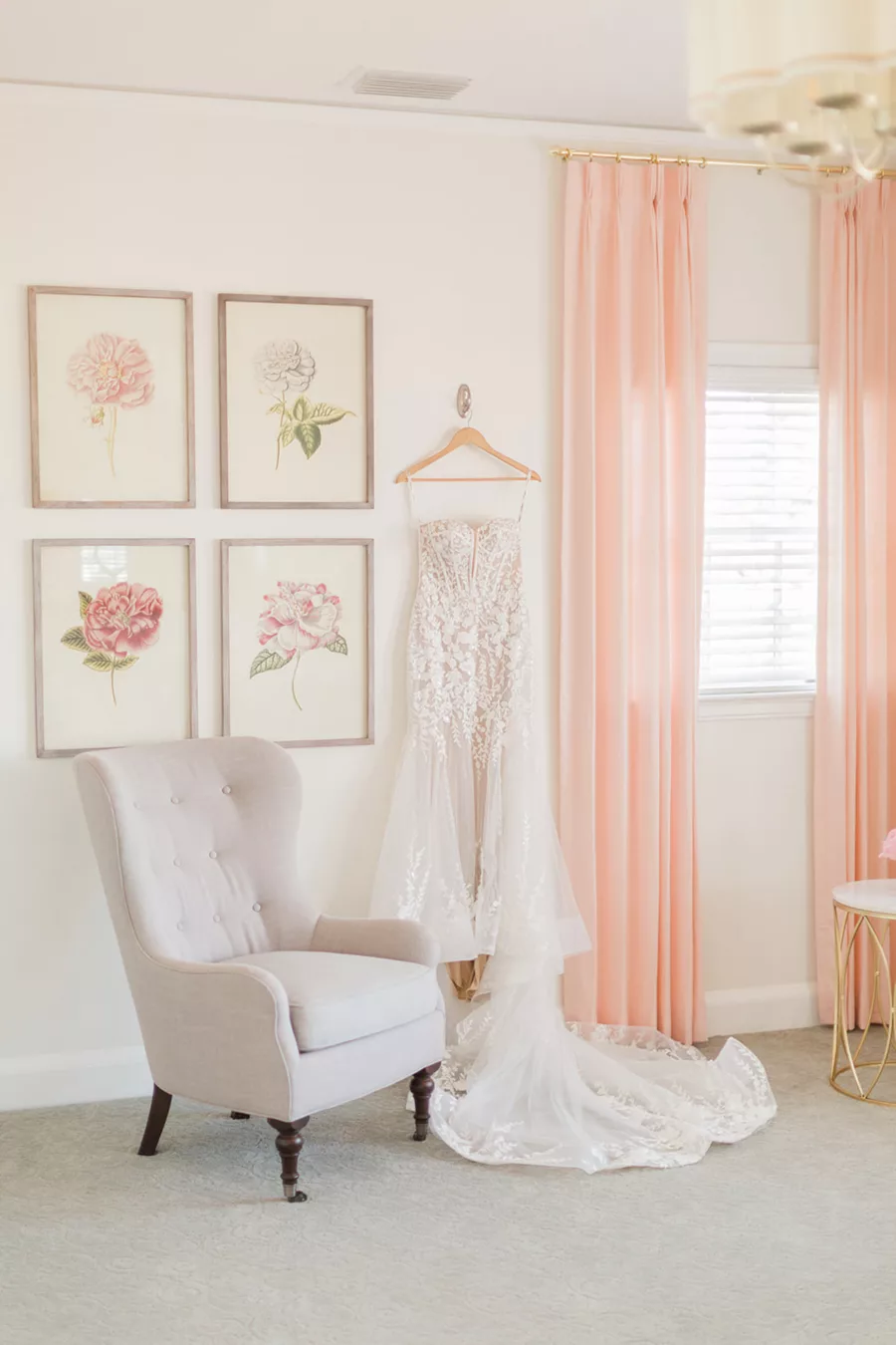 White and Nude Strapless Lace Illusion Neckline Boned Bodice Mermaid Wedding Dress Ideas
