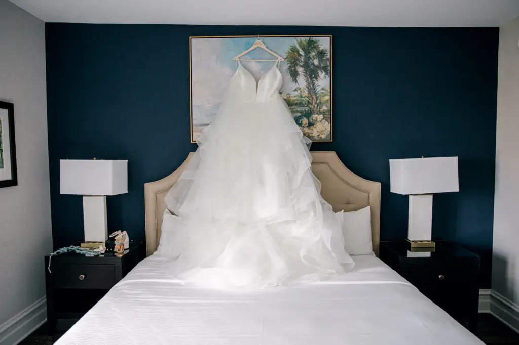 Elegant White Tiered Tulle A-Line Sophia Tolli Wedding Dress Ideas