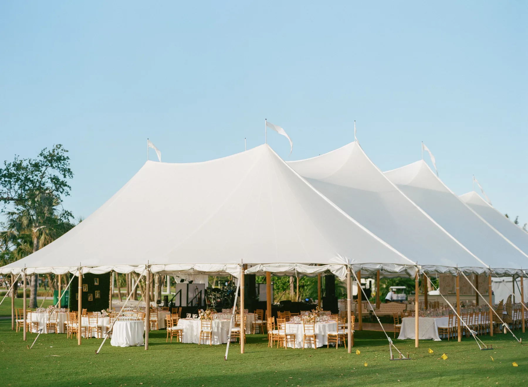 Luxurious Tented Old Florida Wedding Reception Ideas | Tampa Bay Event Venue The Resort at Longboat Key Club