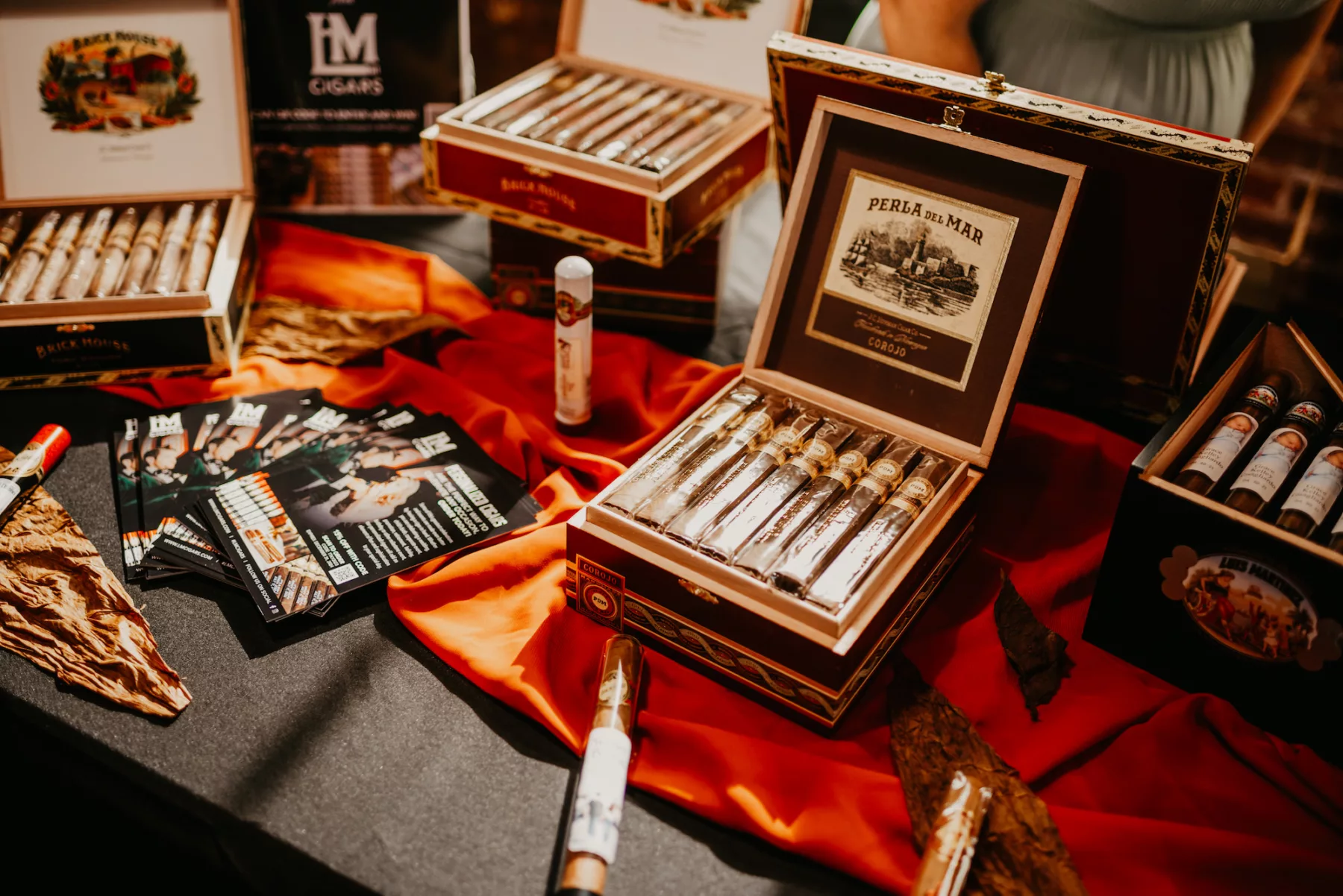 Cigar Bar for Wedding Guests Inspiration