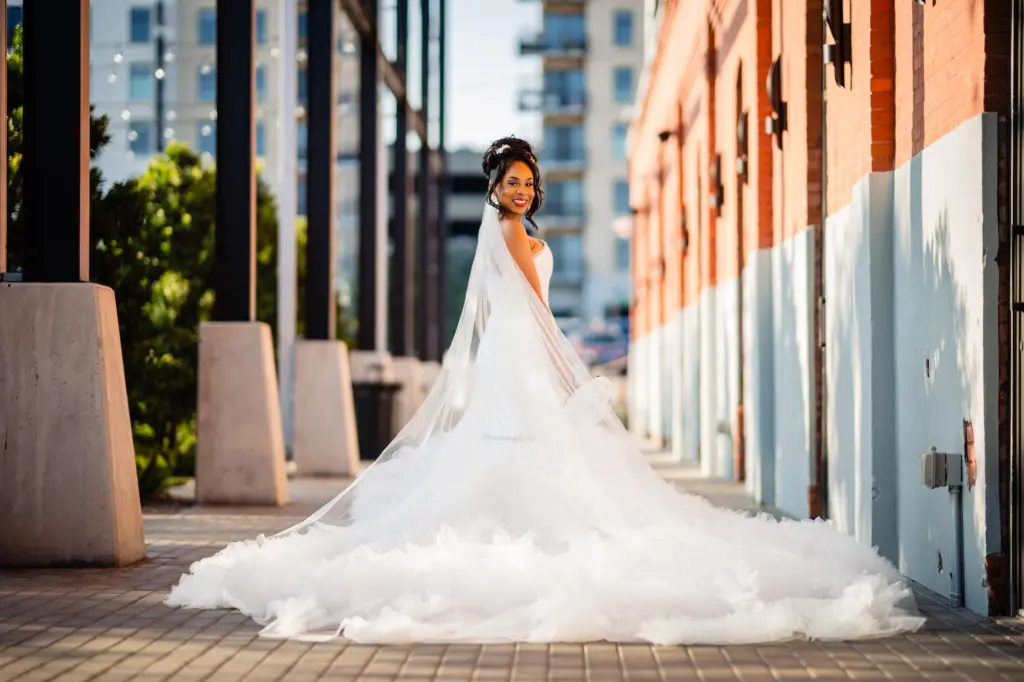 One Shoulder Tulle Mermaid Pantora Bridal Wedding Dress Ideas