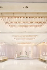 Extravagant Ivory, White, and Gold Wedding Reception Decor Inspiration | Tampa Bay Hotel Venue Hilton Tampa Downtown | Planner Special Moments Event Planning | Photographer Lifelong Photography Studio