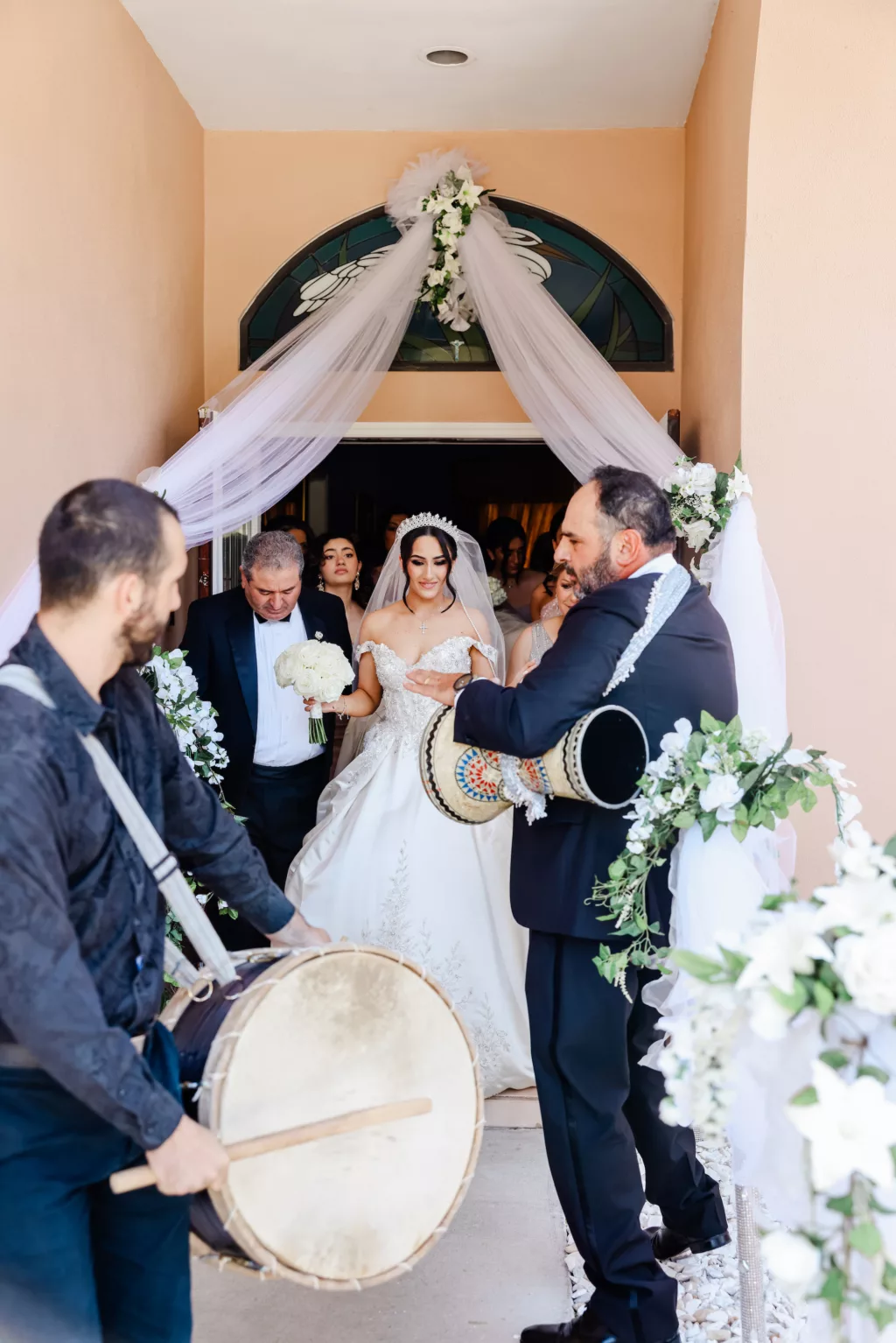 Drum Processional to Wedding Ceremony Inspiration