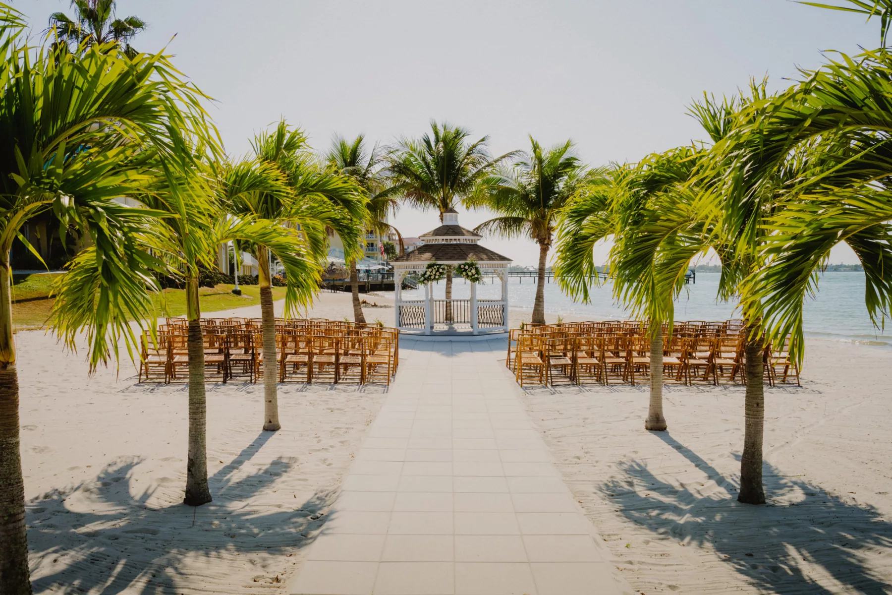 Tropical Pastel Waterfront St Pete Wedding | Isla Del Sol Yacht & Country Club