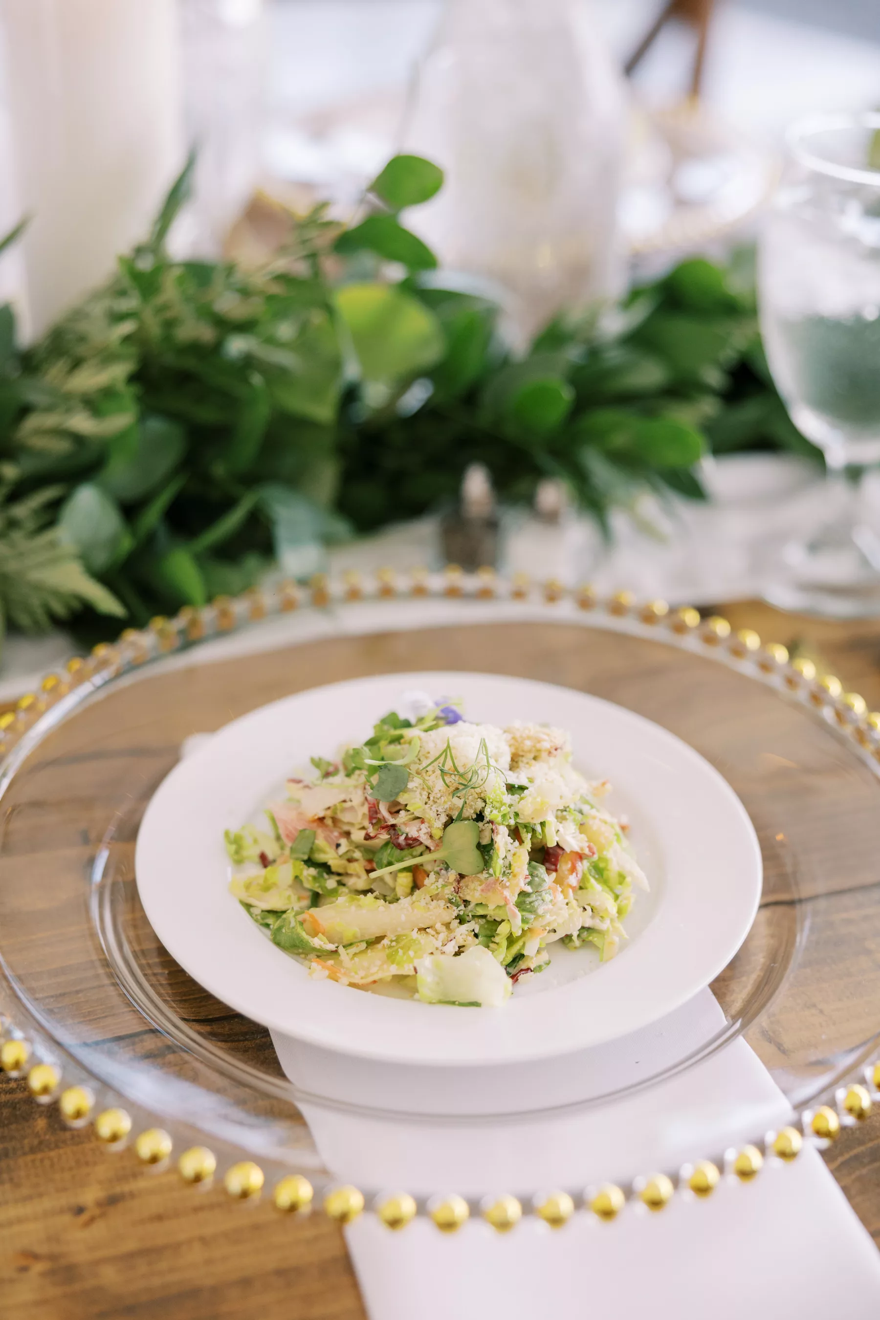 Wedding Reception Salad Appetizer Inspiration | Tampa Bay Caterer Elite Events Catering