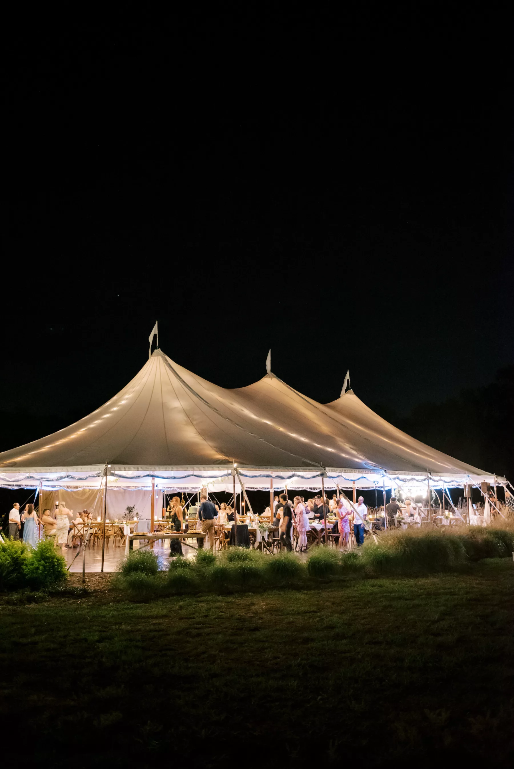 Outdoor Tented Garden Wedding Reception Ideas | Tampa Bay Event Venue Mill Pond Estate