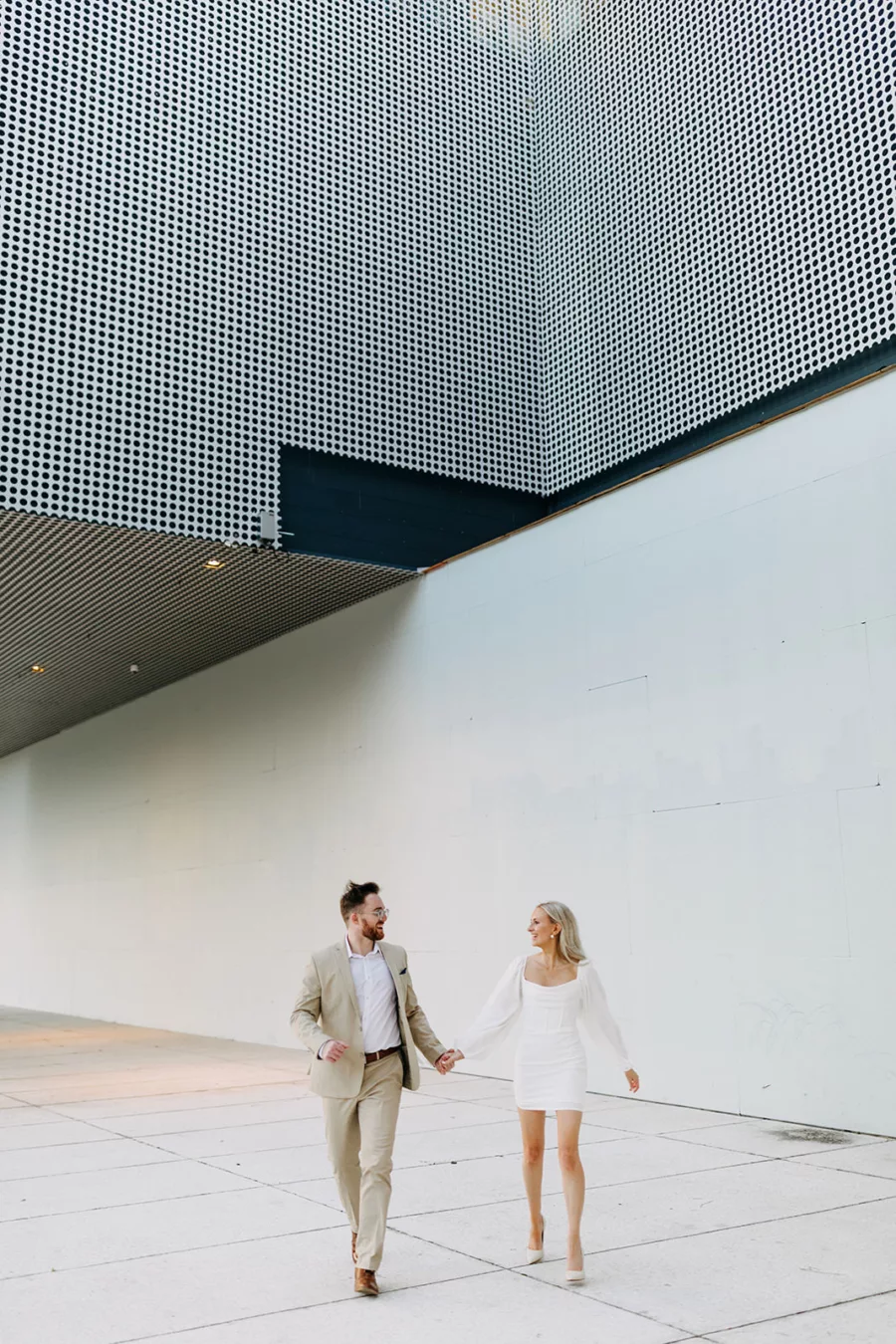 Downtown Tampa Curtis Hixon Riverwalk Engagement Session Photographer | Amber McWhorter Photography
