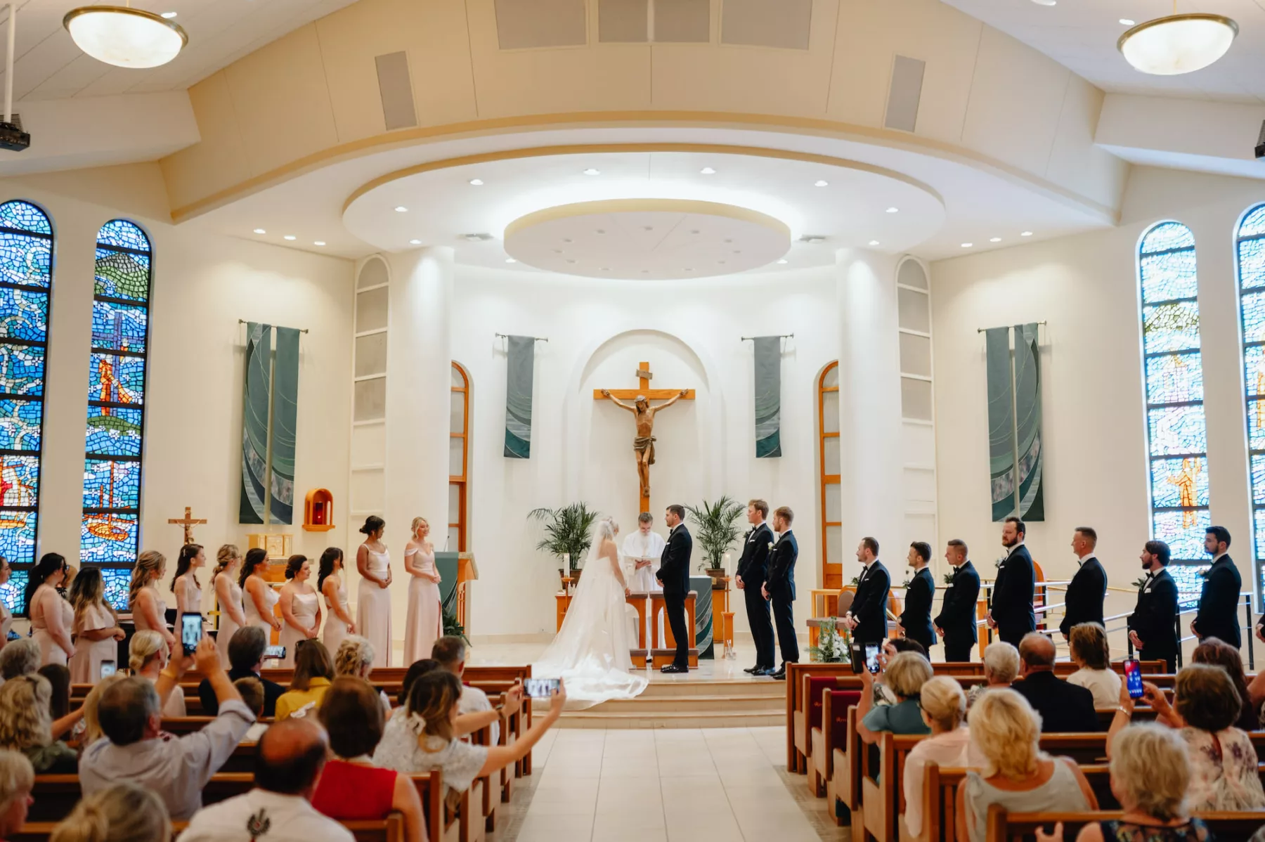 Traditional Polish Wedding Ceremony Inspiration | Clearwater Beach Wedding Venue Polish Center of John Paul II