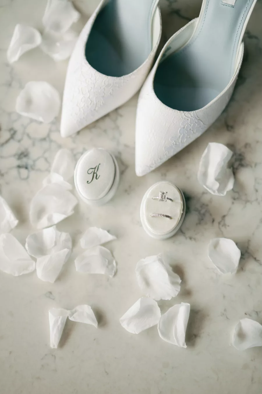 Classic Timeless White Lace Pointed Toe Wedding Shoe Ideas