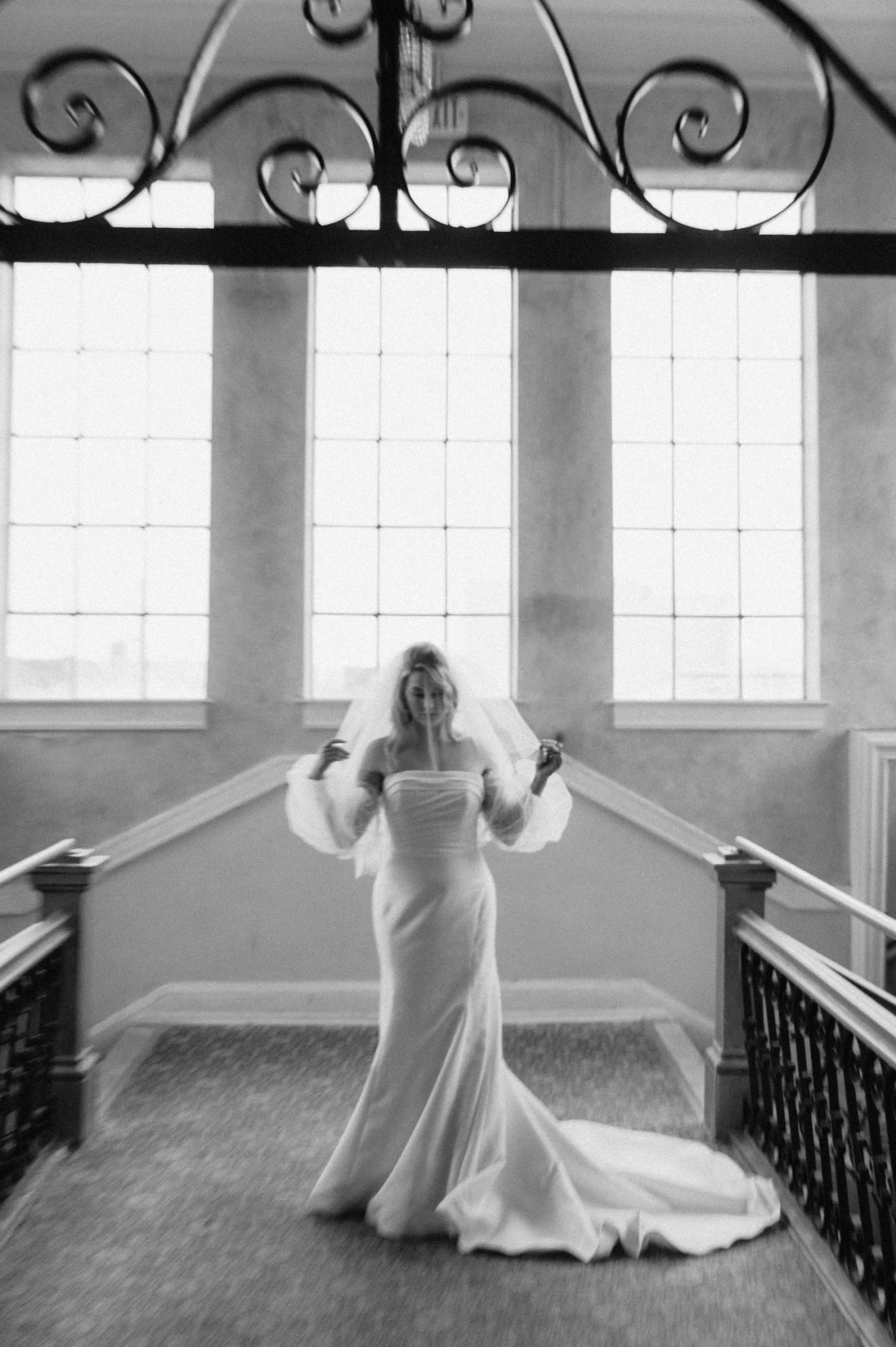 Classic White Strapless Wedding Dress with Tulle Removable Sleeves Inspiration | Tampa Wedding Photographer McNeile Photography