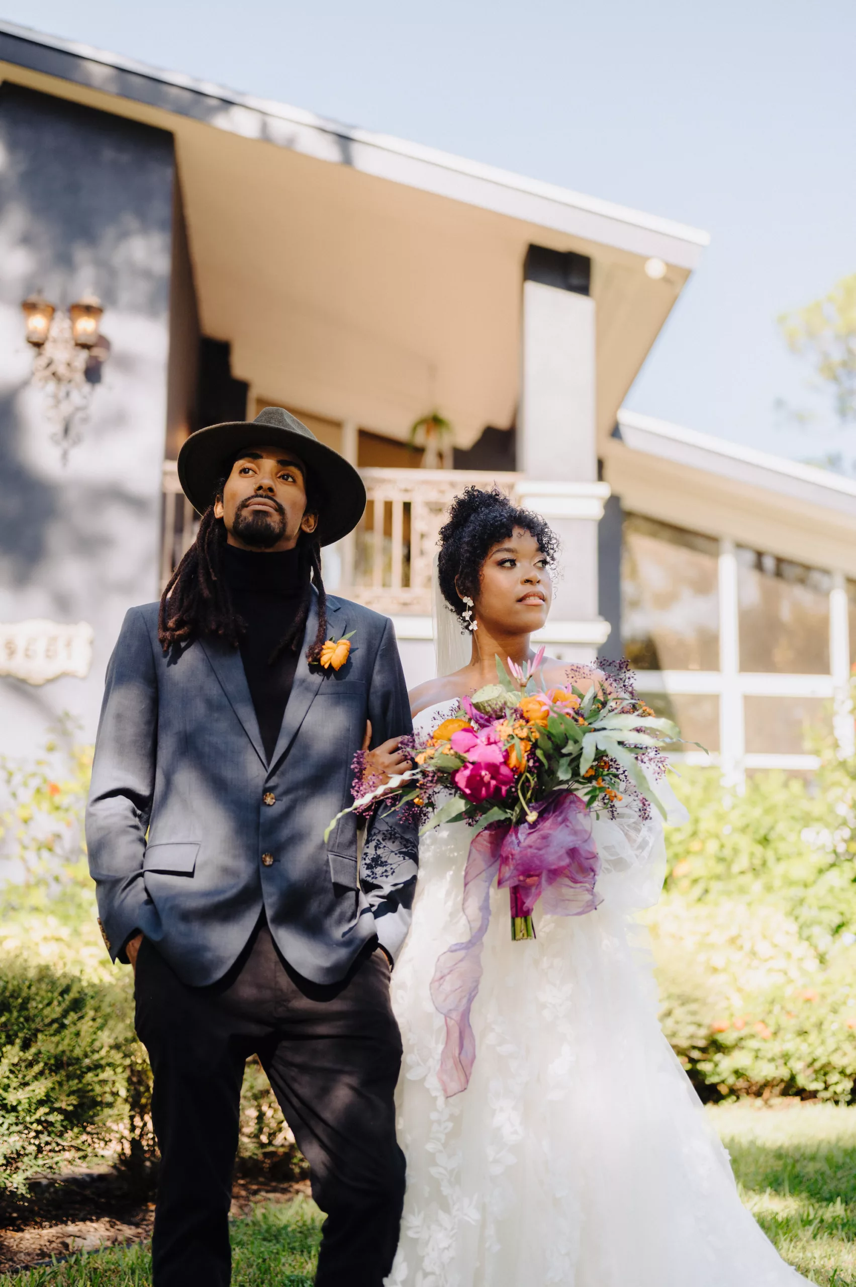 Bride and Groom First Look Wedding Portrait | Tampa Bay Photographer McNeile Photography | Content Creators Behind The Vows | Planner Wilder Mind Events
