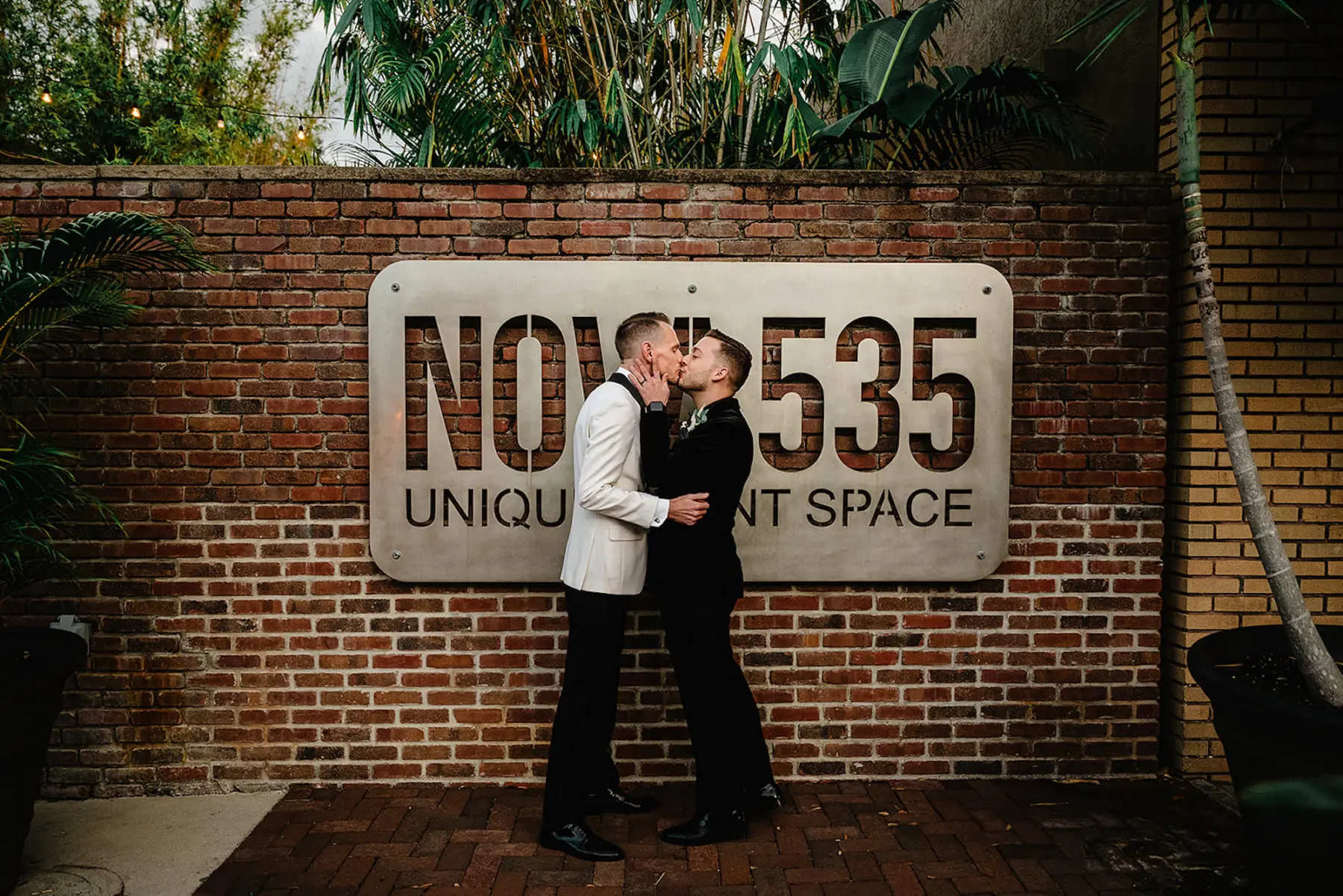 Gay Wedding Portrait | Tampa Bay Event Venue Nova 535 | St Pete Photographer Iyrus Weddings