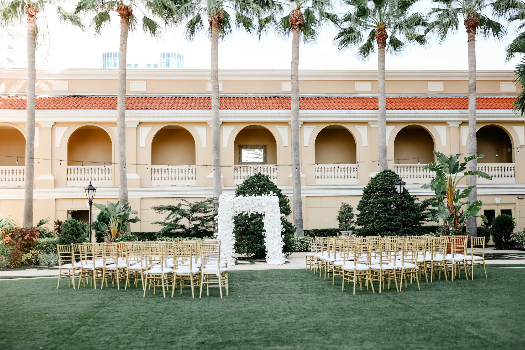 Timeless Black and White Sarasota Wedding | The Ritz-Carlton
