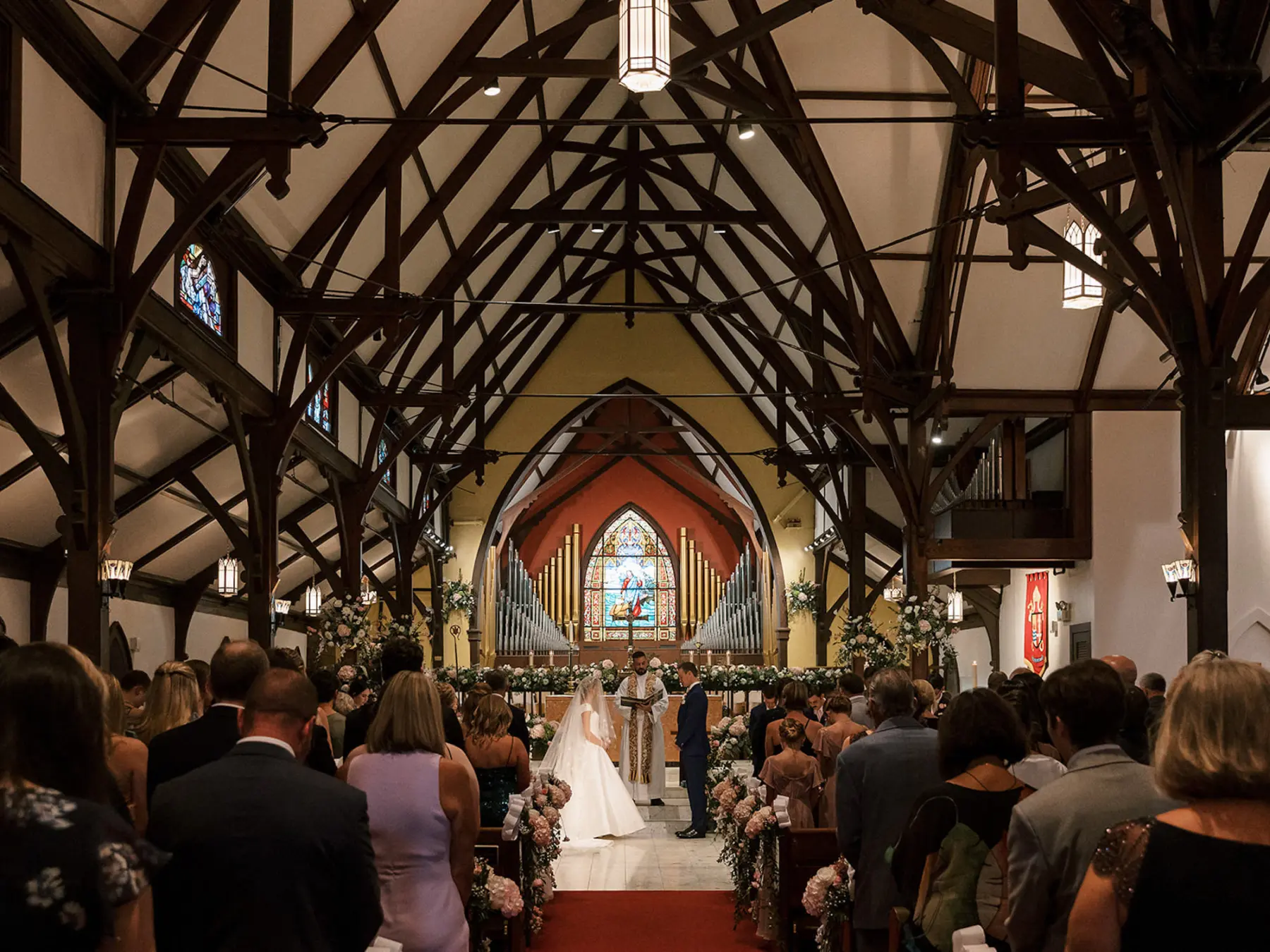 St. Pete Historic Episcopal Cathedral Church of St. Peter Wedding Ceremony Inspiration