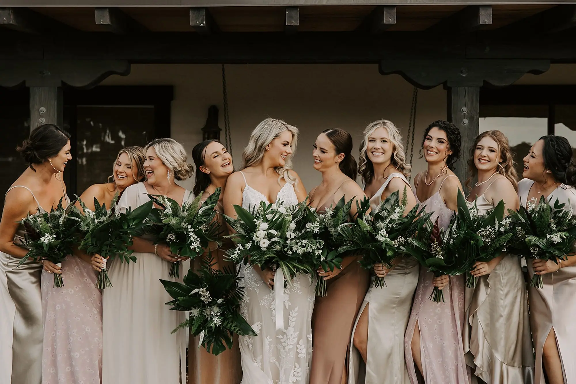 Nature-Filled Neutral Brooksville Wedding | La Hacienda at Snow Hill