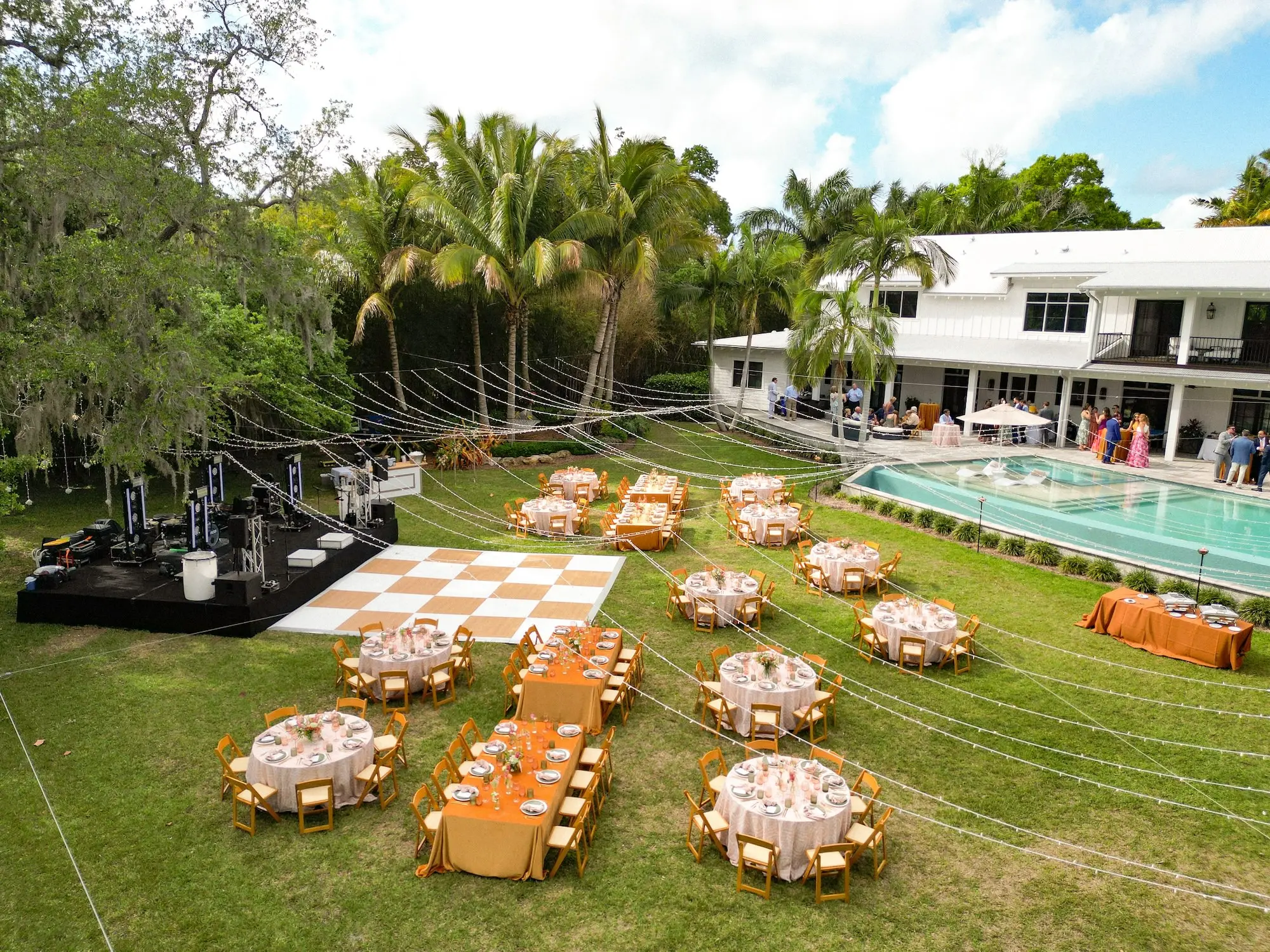 Romantic Boho Outdoor Pink Spring Wedding Reception Decor Ideas | Bradenton Event Venue Jubilee Estate