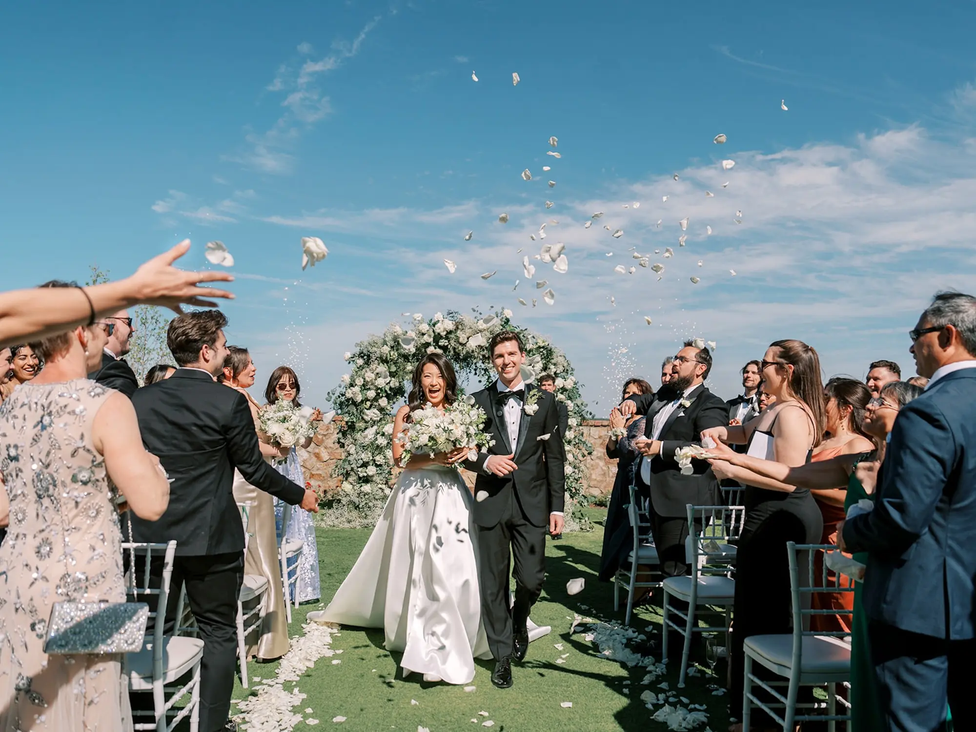 Bride and Groom Just Married Wedding Portrait | Tampa Bay Photographer Eddy Almaguer Photography
