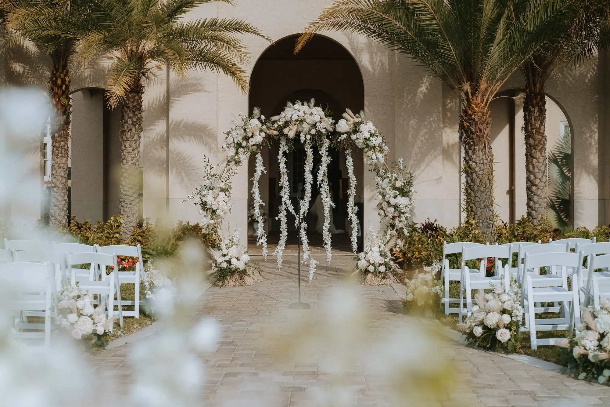Romantic Neutral Dunedin Wedding | The Fenway